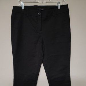 Hilary Radley Black Capri Pants for women cotton size 8 Hilary Radley